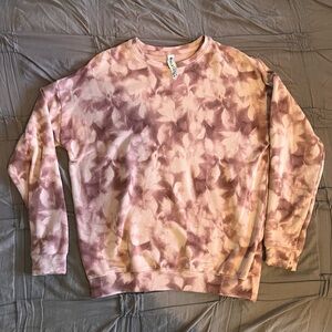 Athleta Pink & Mauve Crewneck